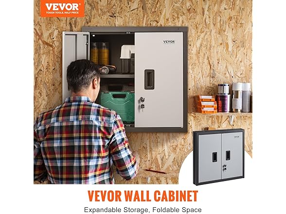 VEVOR Foldable Wall Cabinet