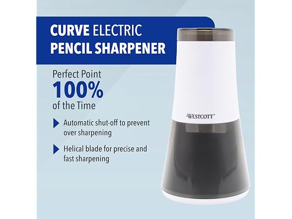Westcott iPoint Curve Electric Sharpener