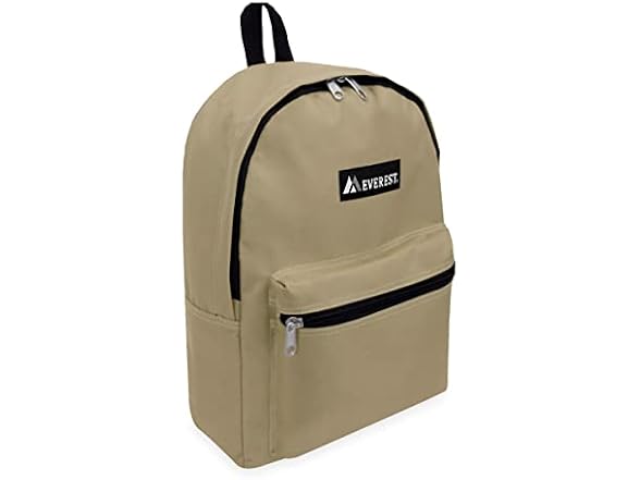 Everest 1045K Basic Backpack, 15", Khaki