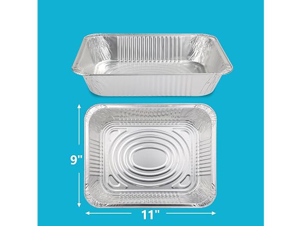 WAWINY 9x13 Thickened Aluminum Foil Pans(20Pack)