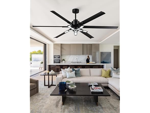 Parrot Uncle 72 Inch Industrial Ceiling Fan
