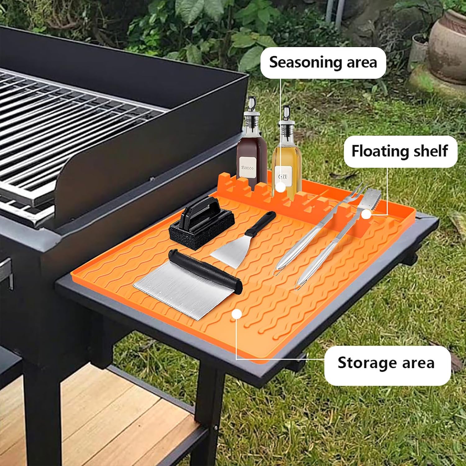 Seamless Outdoors BBQ Silicone Mat - Gallery 12