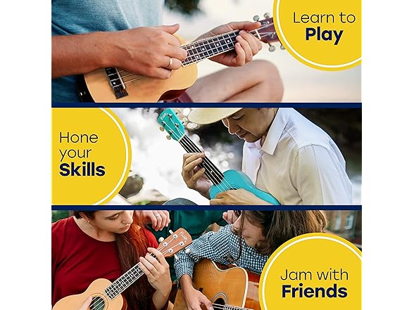 Hola! Music 21in Soprano Ukulele Bundle