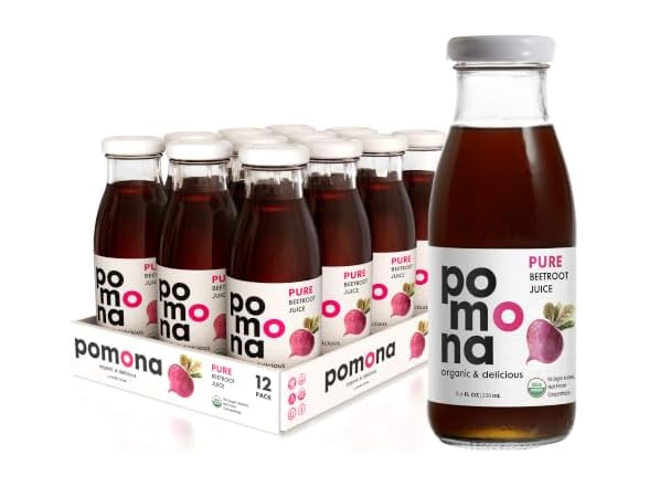 12PK Pomona Organic Cold Pressed Beet Juice
