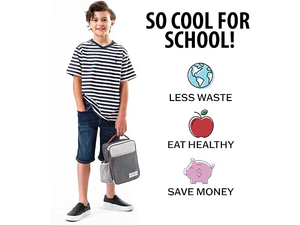 Fit & Fresh Insulated Lunch Box for Kids
