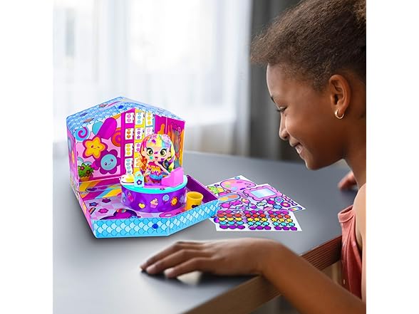 Decora Girlz Sticker Store Playset