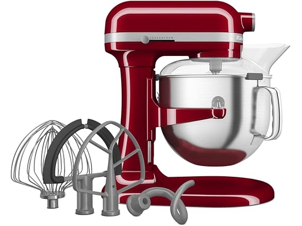 KitchenAid 7 Quart Bowl-Lift Stand Mixer Red