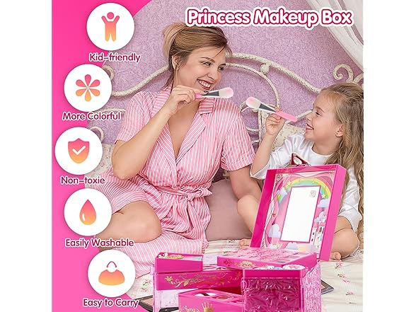PLOOHT Kids Makeup Set for Girls