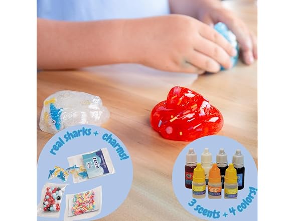 Aqua Endless Summer Shark Attack DIY Slime Kit 