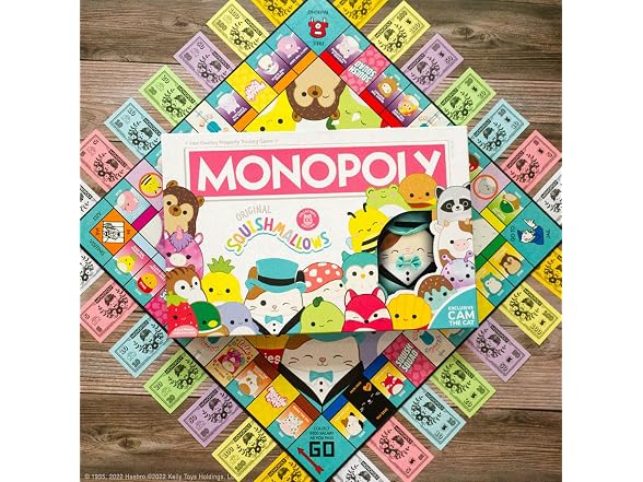 Monopoly: Squishmallows Collector’s Edition Board Game