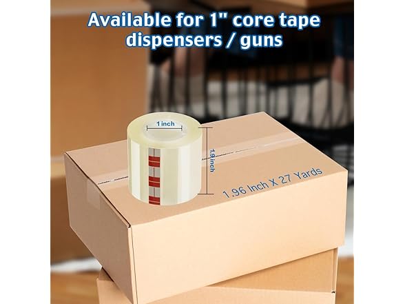 Tafomega Clear Packing Tape