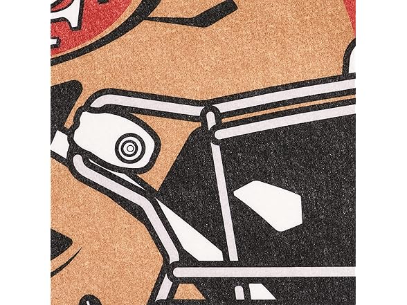 San Francisco 49ers Helmet Pennant
