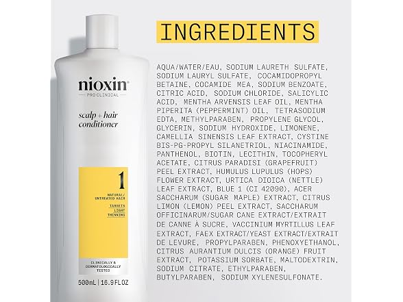 Nioxin System 1 Scalp + Hair Thickening Cond