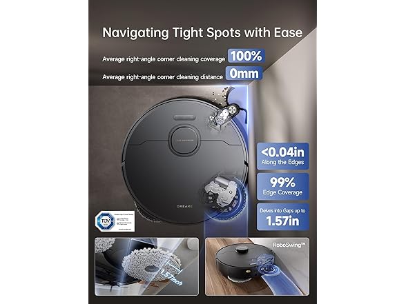 DREAME X40 Ultra Robotic Vacuum and Mop VARIES