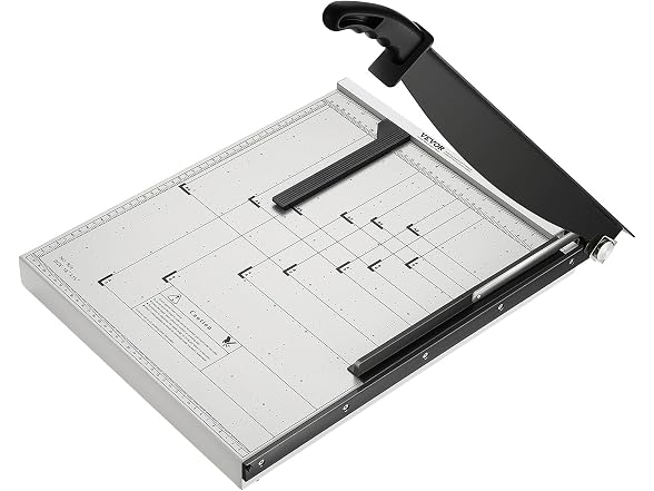 Paper Cutter, Guillotine Trimmer, 18" Cut