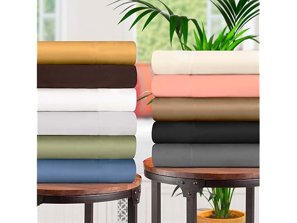 Superior 1500-Thread Count Egyptian Cotton Solid Duvet Set, King