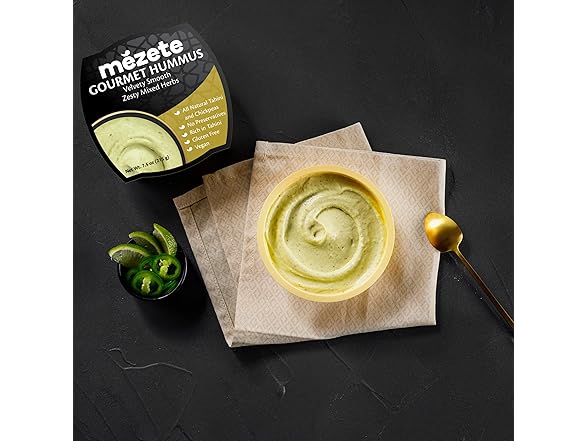 Mezete Zesty Za'Atar Hummus, 215 GR