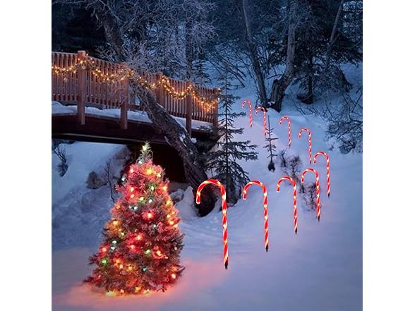 Brightown 24.5" Candy Cane Lights