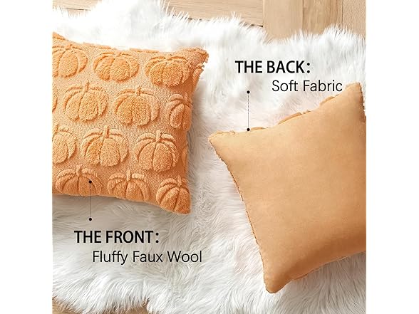 Pumpkin Fall Decorative Throw Pillow Covers