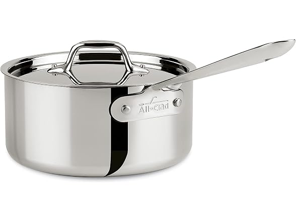 All-Clad Stainless Sauce Pan - 3 qt