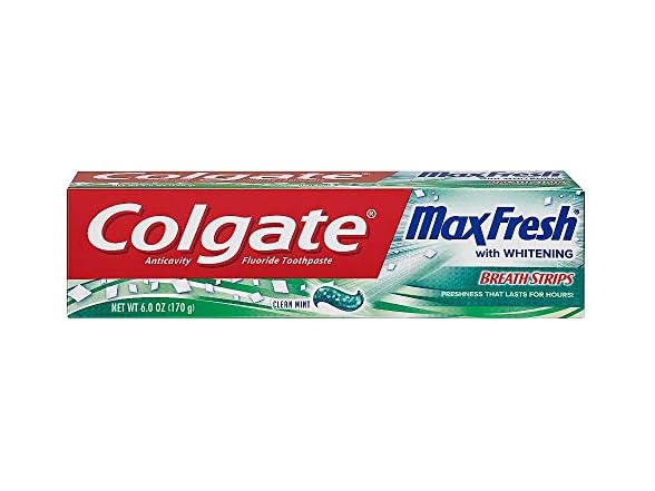 Colgate Max Fresh Clean Mint Toothpaste 6 oz