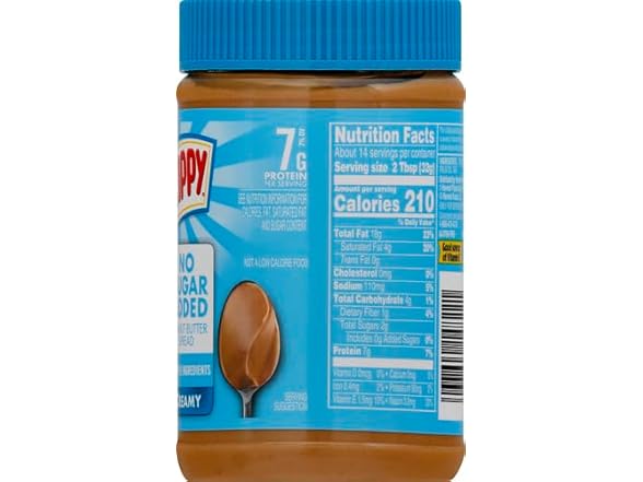 SKIPPY No Sugar Added PB, 16oz