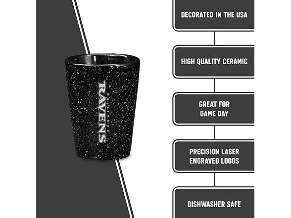 Baltimore Ravens Shot Glass