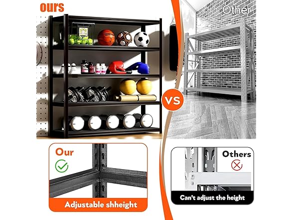 Howzone BC521525080009 Garage Shelving