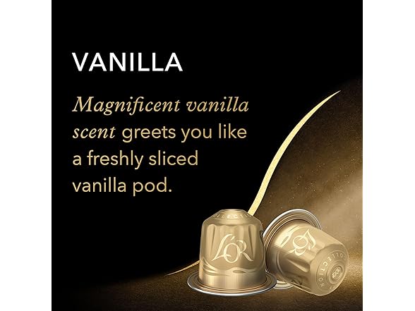(100ct) L'Or Nespresso Capsules - Vanilla