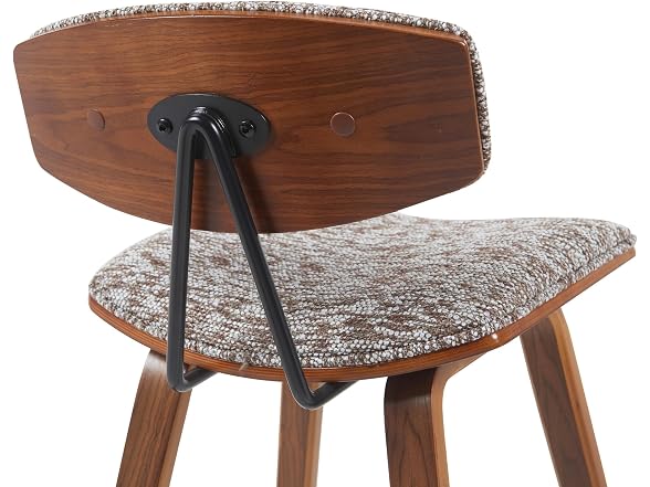 Armen Fox Counter Bar Stool, Walnut