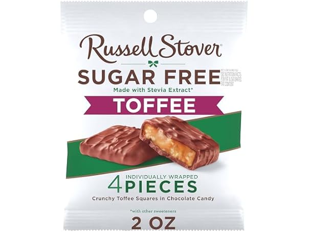 $14.99, Was $29.90, 49% Off! Russell Stover SF Toffee Choc Squares 10pk dealfomo