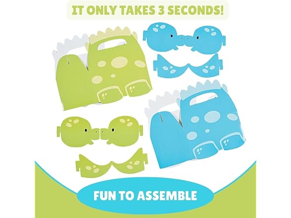 Fun Express Dinosaur Treat Boxes (Set of 12)