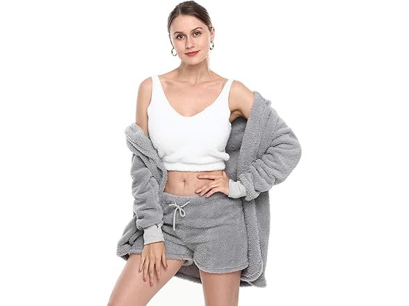 Women’s Sherpa Fleece 3 Piece Outfit
