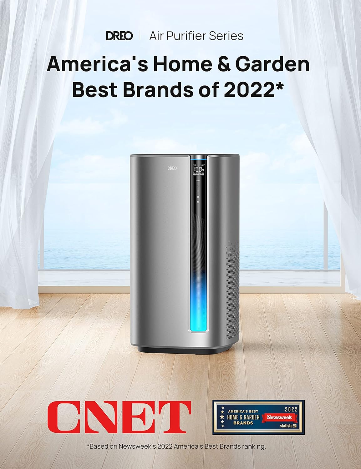 DREO Air Purifier Macro Max S Silver - Gallery 10