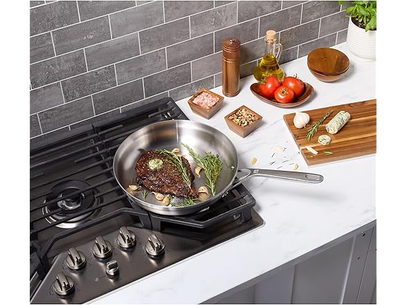 ZWILLING Motion Stainless Steel 12-inch Stainless Steel Fry Pan