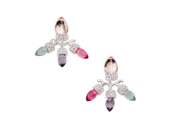 Alex and Ani Christmas Light Bulb Jacket Earring