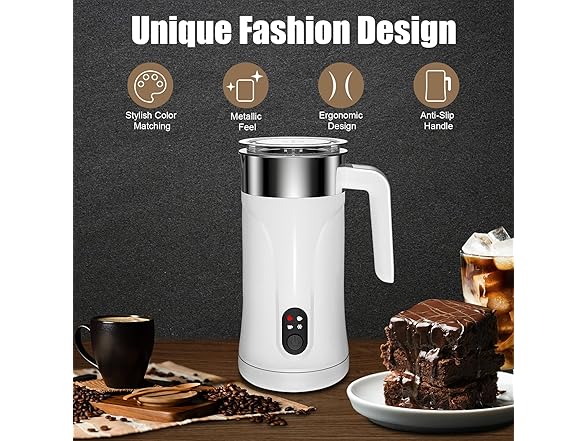 4-in-1 Milk Frother and Steamer