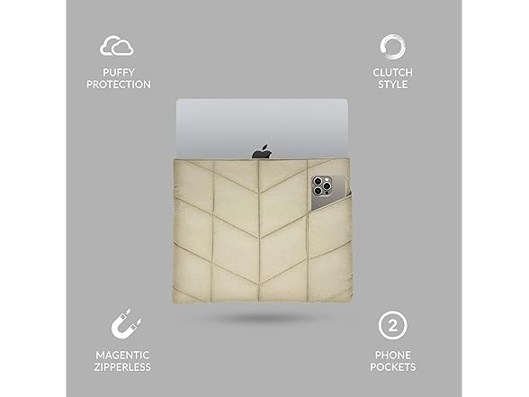 UZBL Puffy Laptop Sleeve