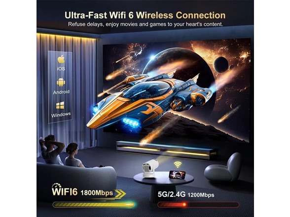 Pro Mini Portable Smart Projector