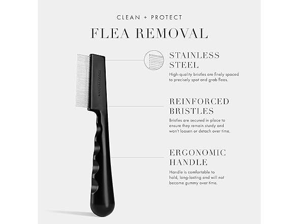 Tweezerman Precision Single Row Flea Comb