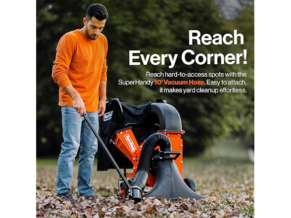 SuperHandy Leaf Vacuum & Wood Chipper
