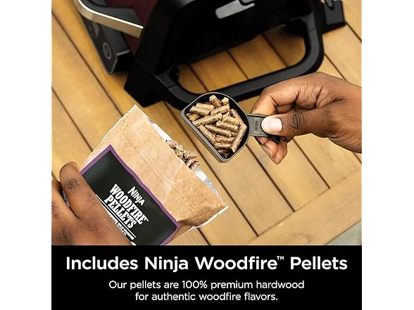 Ninja OG701 Woodfire Outdoor Grill & Smoker, 7-in-1