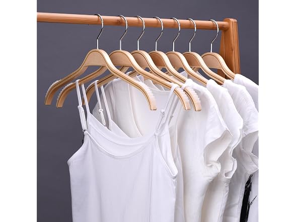 Sukkiri Homu Slim Wooden Hangers