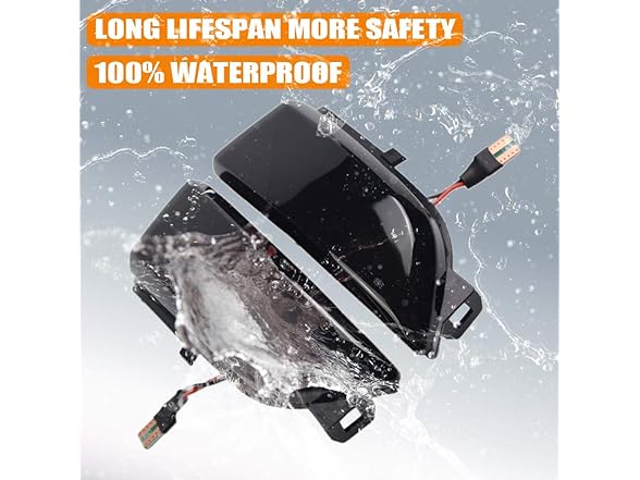 Dynamic Turn Signal LED Side Mirror