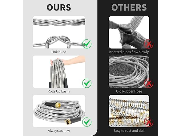 NANGIM 50 FT Garden Hose