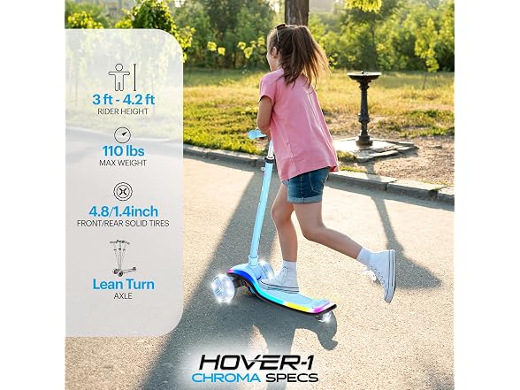 Hover-1 Chroma Folding Kick Scooter for Kids with