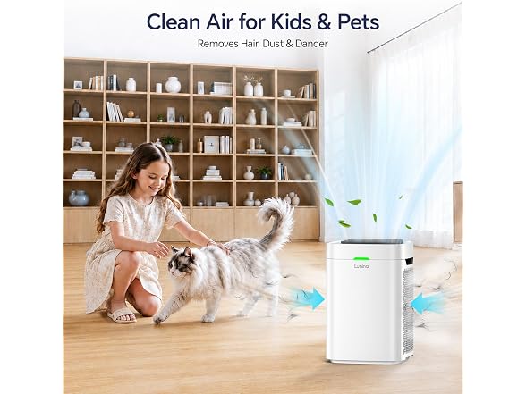 Lunino Air Purifier for Large Rooms