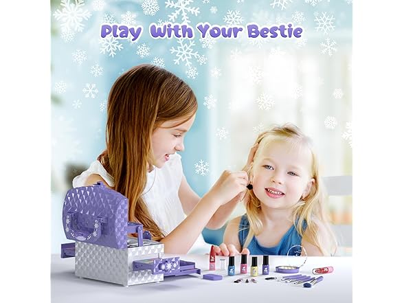 PERRYHOME 56 Pcs Makeup Set for Girls