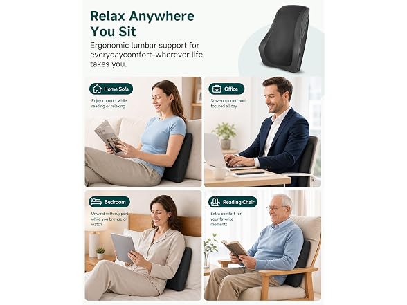 4D Shiatsu Neck & Back Massager