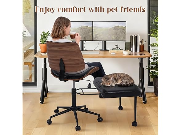 Ergonomic Cross Legged Office Chair